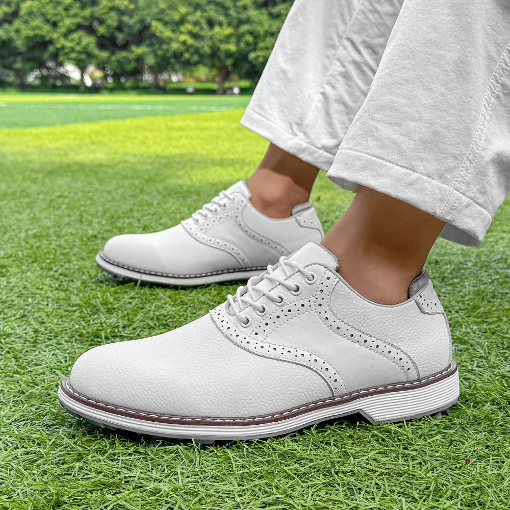 New Spikes Golf Shoes Men Professional Golf Sneakers Outdoor Walking Footwears for Golfers - Image 4