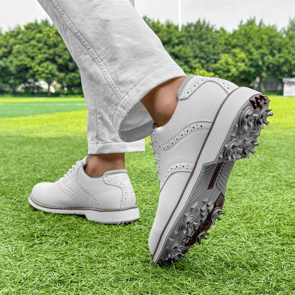 New Spikes Golf Shoes Men Professional Golf Sneakers Outdoor Walking Footwears for Golfers - Image 5