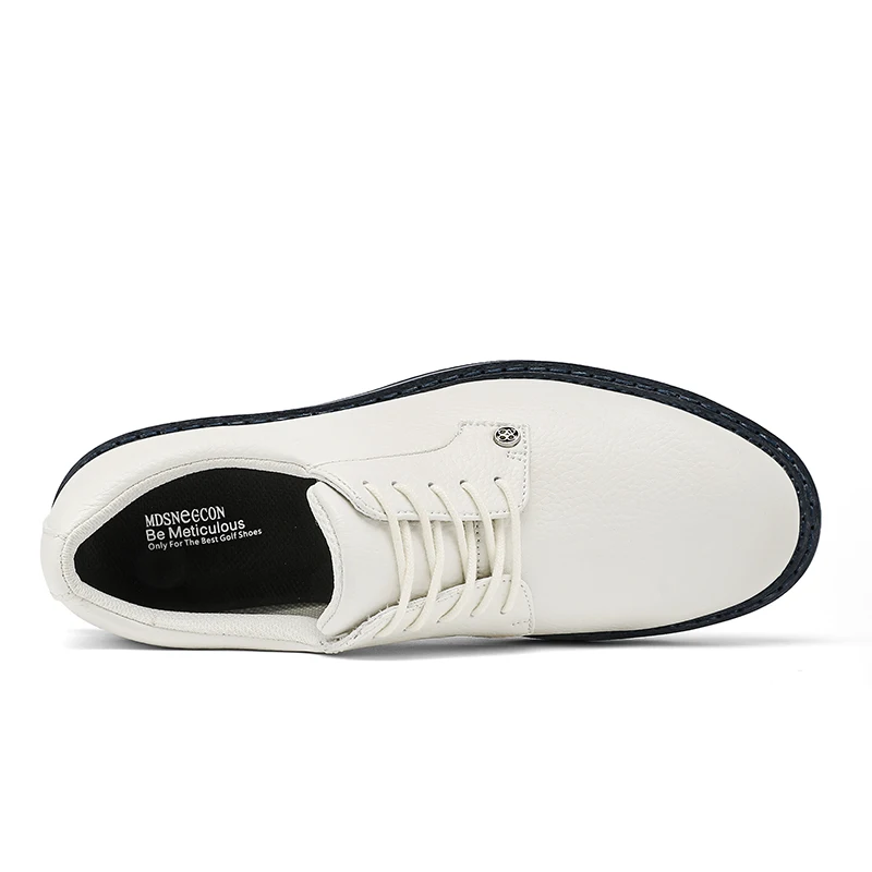 Golf Shoes For Men 2024 New White Professional Waterproof Non-slip Spikeless Outdoor Leisure Walking Training Golfer Sneakers - Image 2