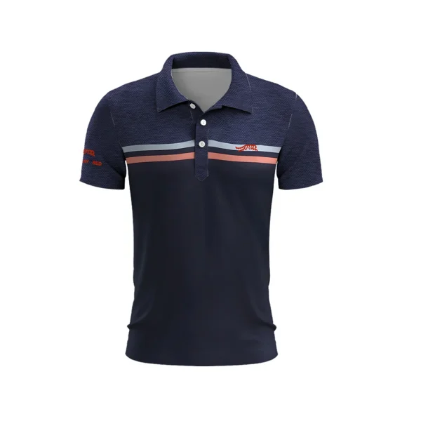 Golf Random Pattern Men's Summer Golf T-Shirt Top Quick Dry Golf Club Button Up T-Shirt Polo Shirt y2k Clothing Lapel Hot Sale - Image 4